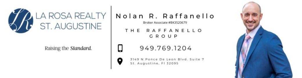 Nolan Raffanello Top real estate agent in St. Augustine 