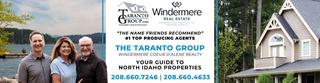 Shawn Taranto Top real estate agent in Coeur d'Alene