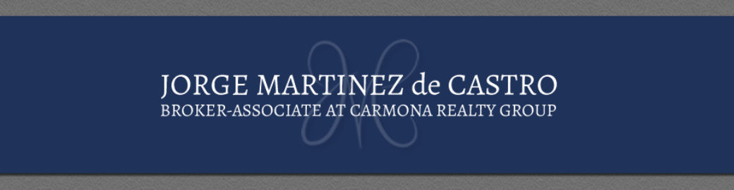 Jorge Martinez de Castro Top real estate agent in Miami 