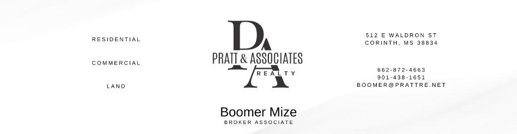 Boomer Mize Top real estate agent in Corinth 