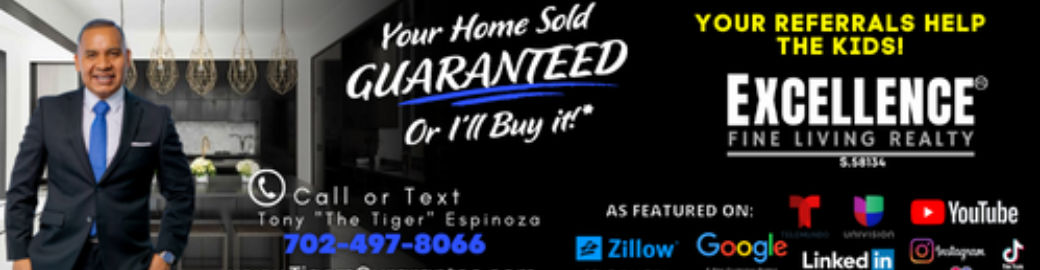TONY ESPINOZA Top real estate agent in Las Vegas 