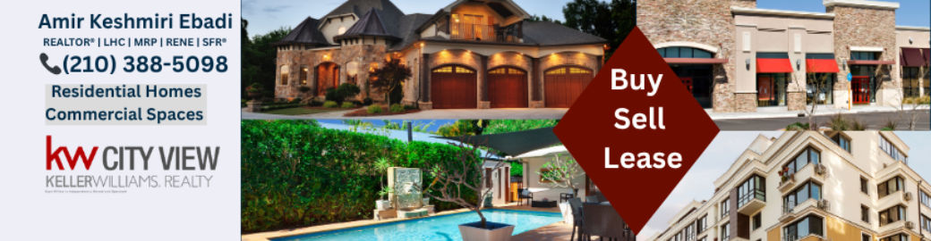 Amir Keshmiri Ebadi Top real estate agent in San Antonio