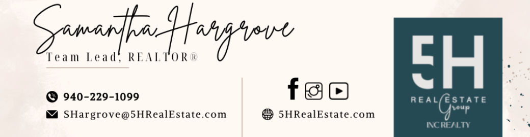 Samantha Hargrove Top real estate agent in Denton 