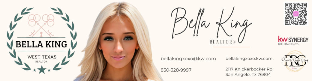 BELLA KING Top real estate agent in San Angelo