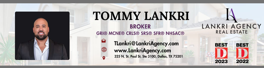 Tommy Lankri Top real estate agent in Dallas 