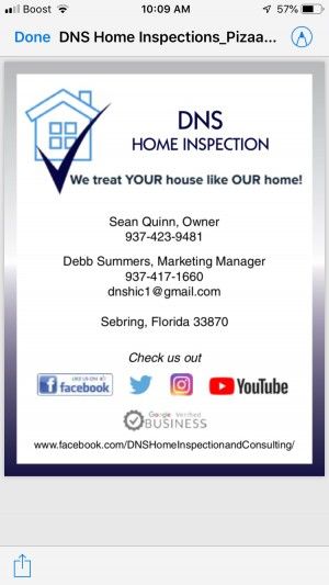 DNS Home Inspections and Consulting