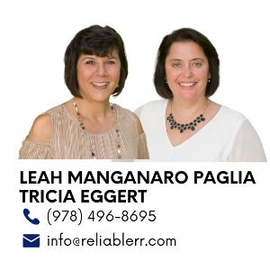 Tricia Eggert Leah Paglia Reliable Results Top real estate agent in Westford