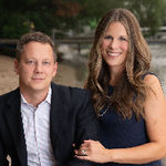 Headshot of Andrew and Tiffany Beitler, real estate agent
