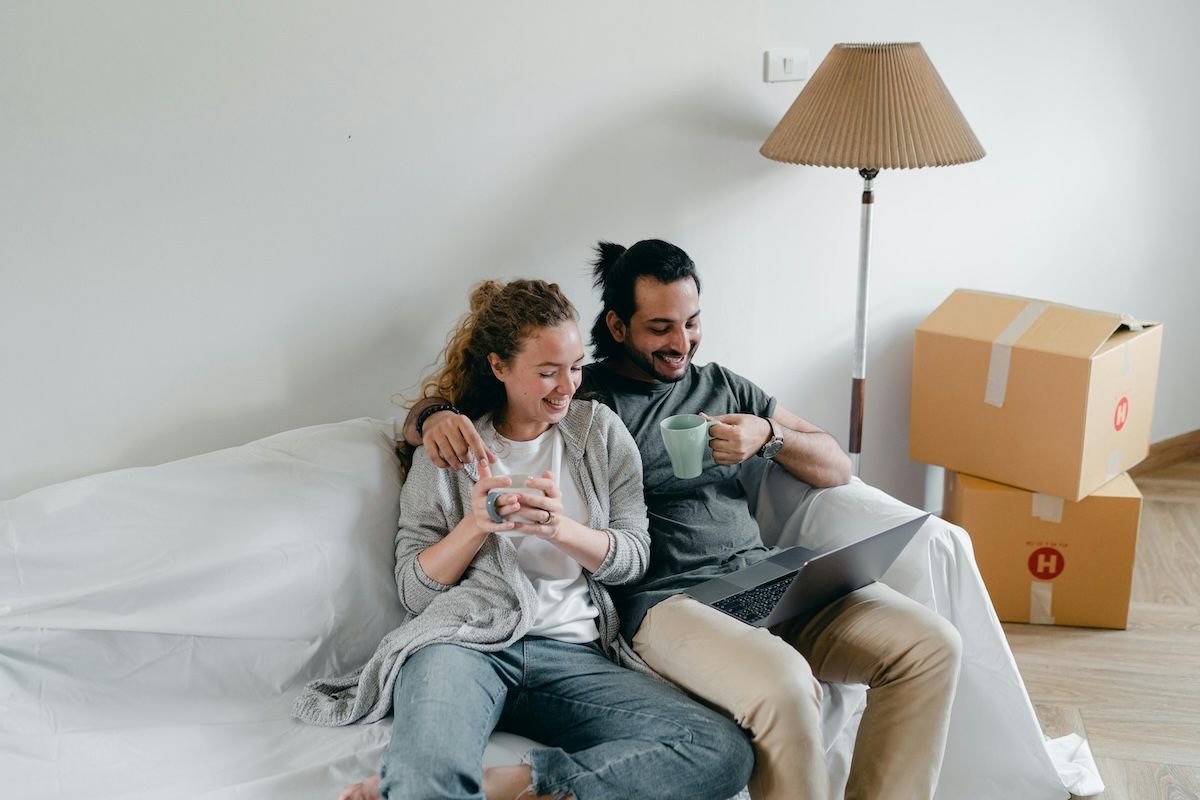 move in to a home after buying